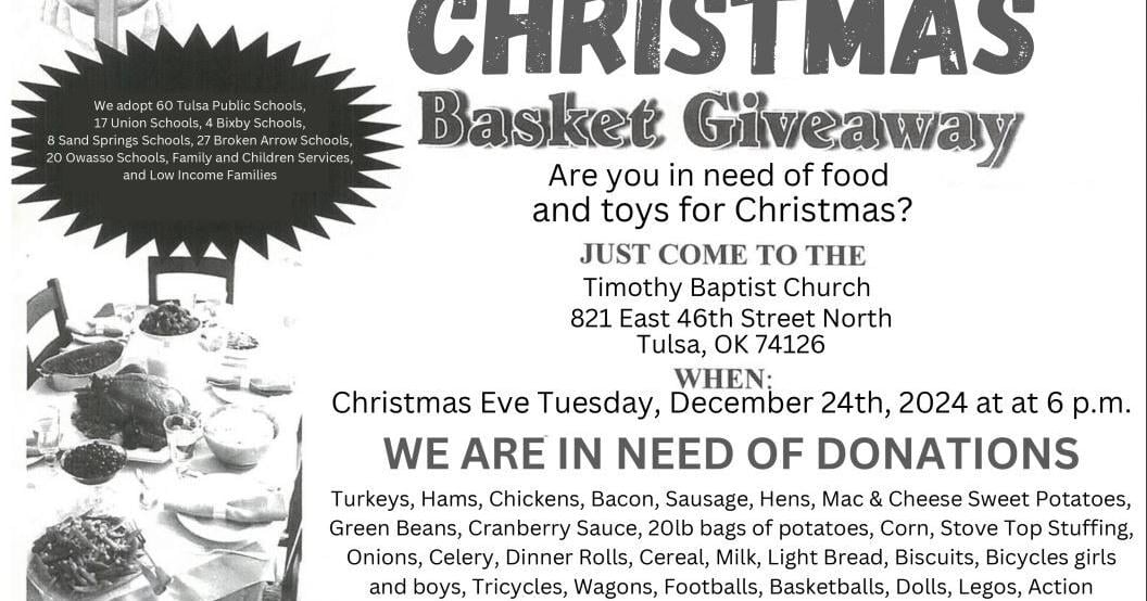 Local reverend looking for donations for Christmas baskets to giveaway on Christmas Eve | News [Video]