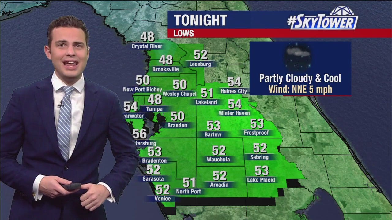 Tampa weather | Chilling temperatures tonight [Video]