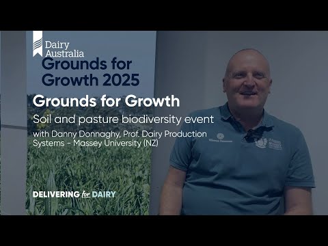 Grounds for Growth 2025: Meet Prof Danny Donnaghy from Massy University NZ [Video]