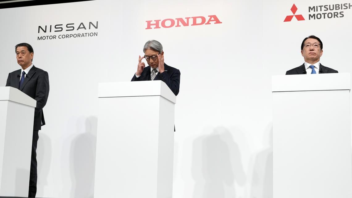 Nissan-Honda merger: Japanese automakers announce plans to merge [Video]