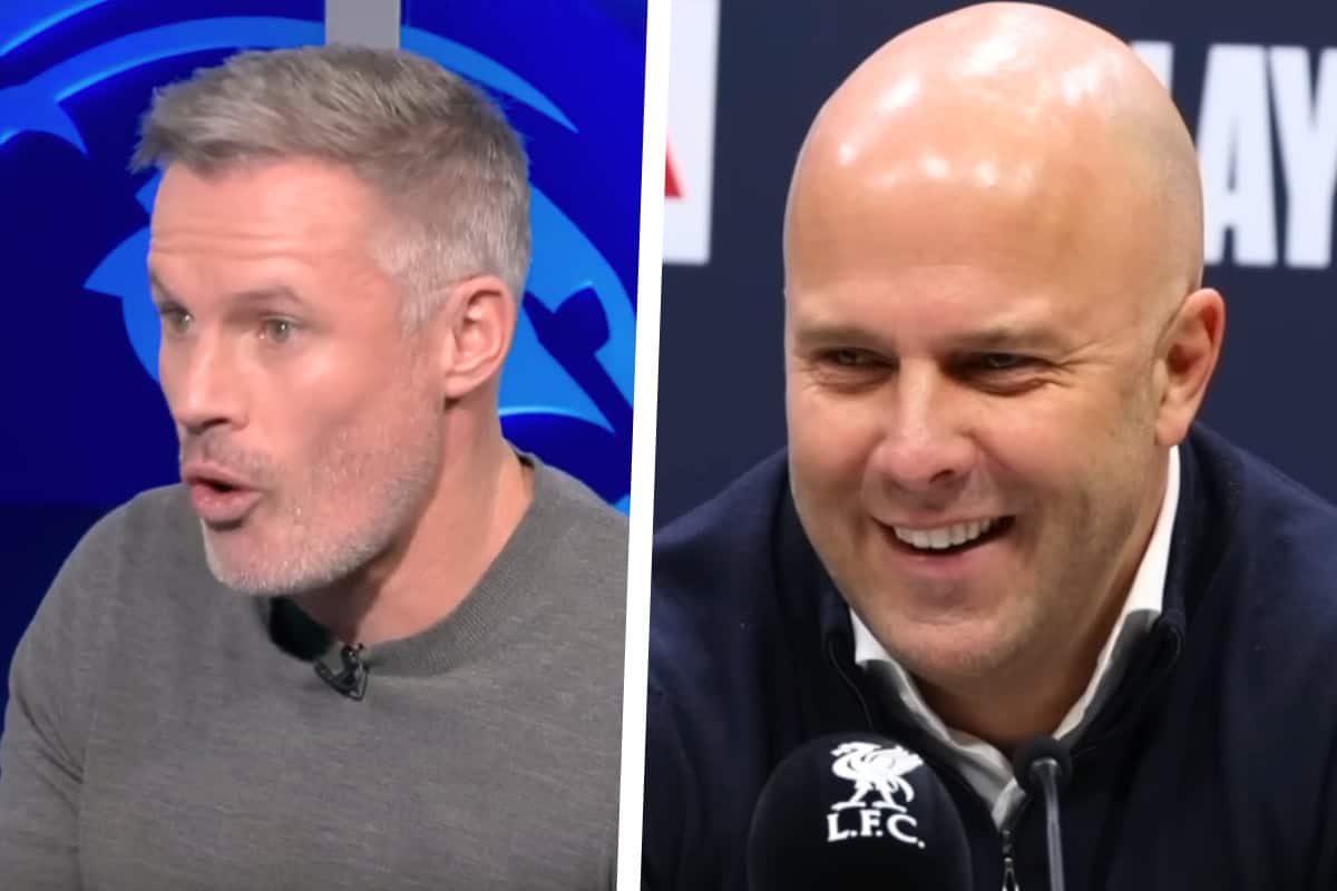 Jamie Carragher says "hilarious" Arne Slot press conference made Spurs attack - Liverpool FC [Video]