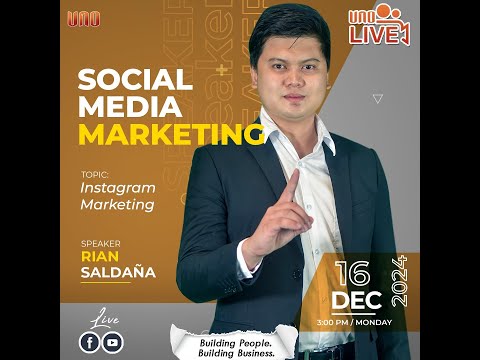 Social Media Marketing "Instagram Marketing" Trainer: Mr. Rian Saldaña DECEMBER 16, 2024 [Video]