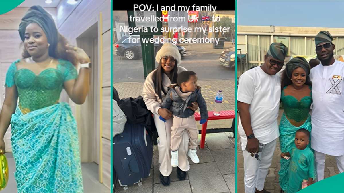 Lady Who Bagged Masters in UK Returns to Nigeria for Sisters Wedding, Shares Experience [Video]