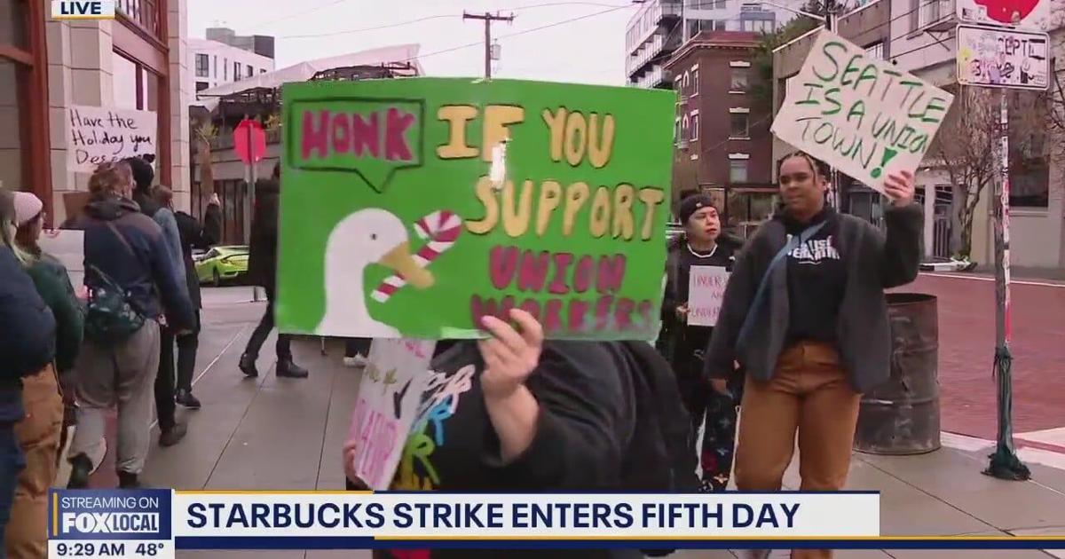 Starbucks strike enters fifth day in Seattle [Video]