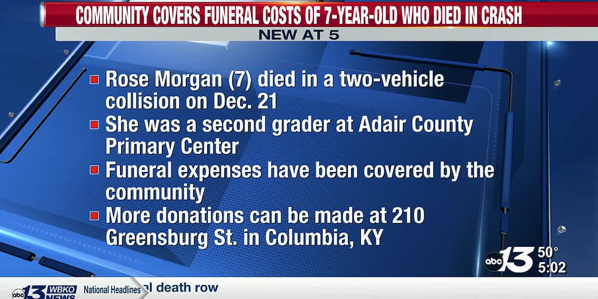 Community supports funeral costs for Adair County student [Video]