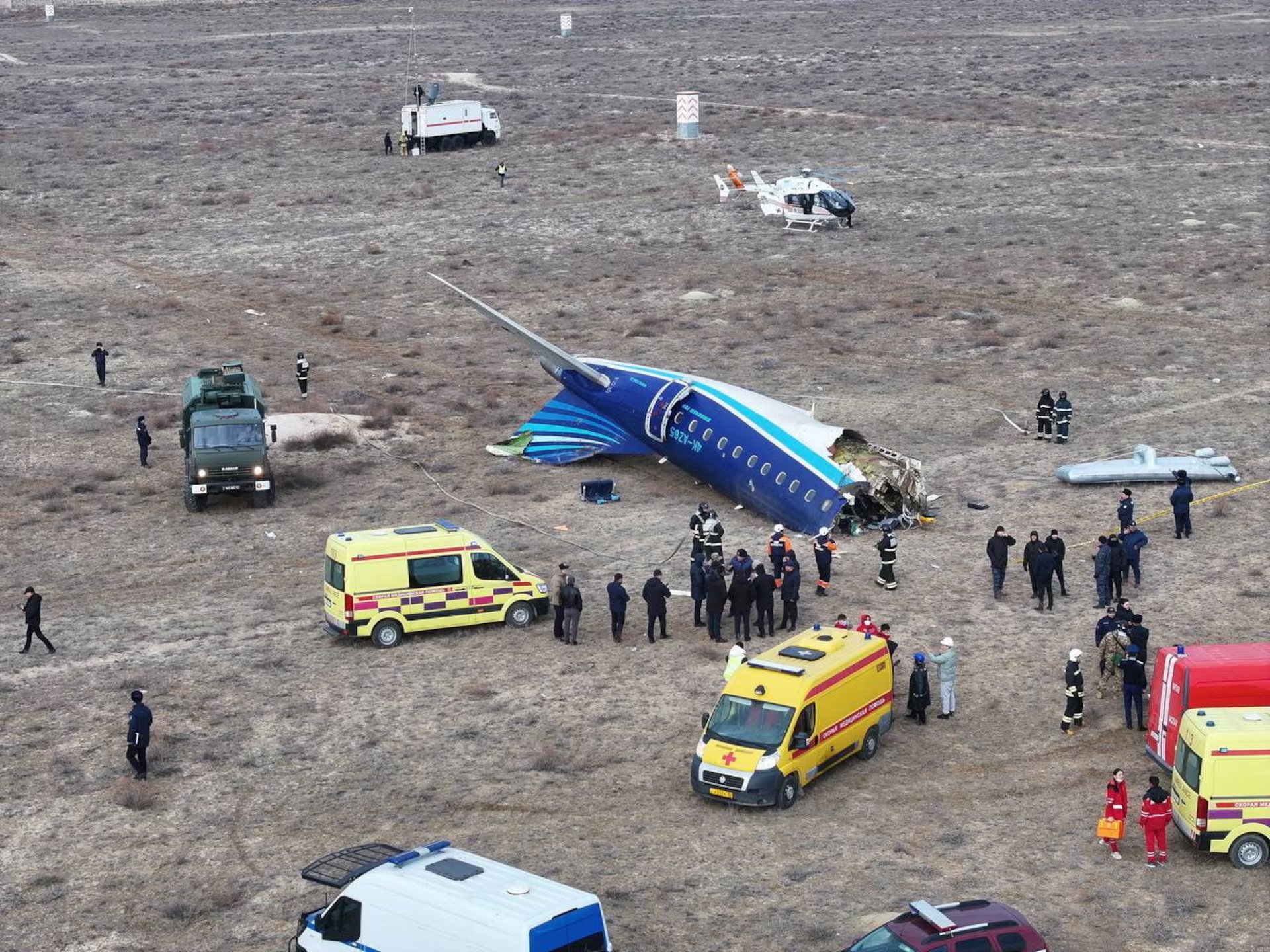 Azerbaijan Airlines aircraft crashes in Kazakhstan [Video]