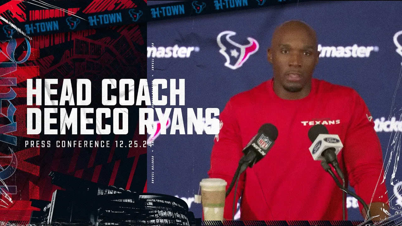 DeMeco Ryans addresses the media following the Texans vs Ravens Christmas Day game in Houston [Video]