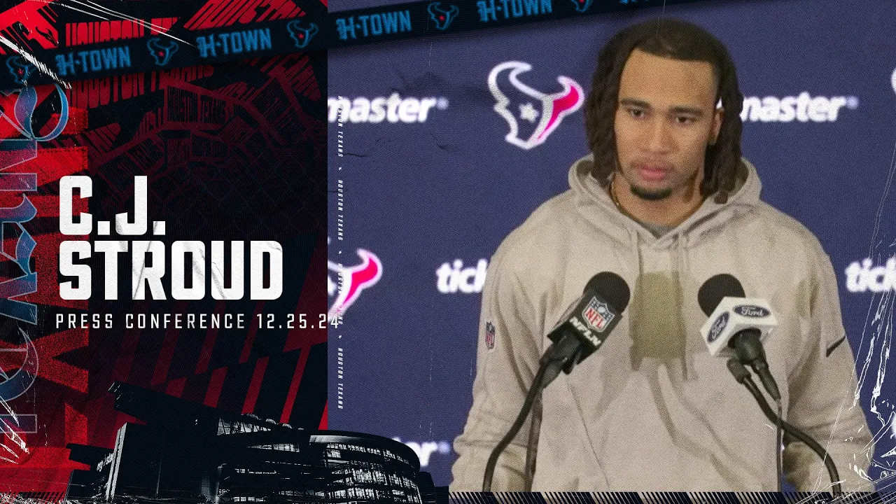 C.J. Stroud addresses the media following the Texans vs Ravens Christmas Day game in Houston [Video]