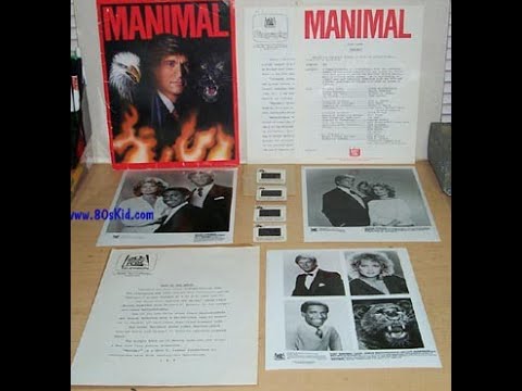 1983 Manimal TV Press Kit Simon MacCorkindale Melody Anderson Michael D Roberts Glen A Larson [Video]