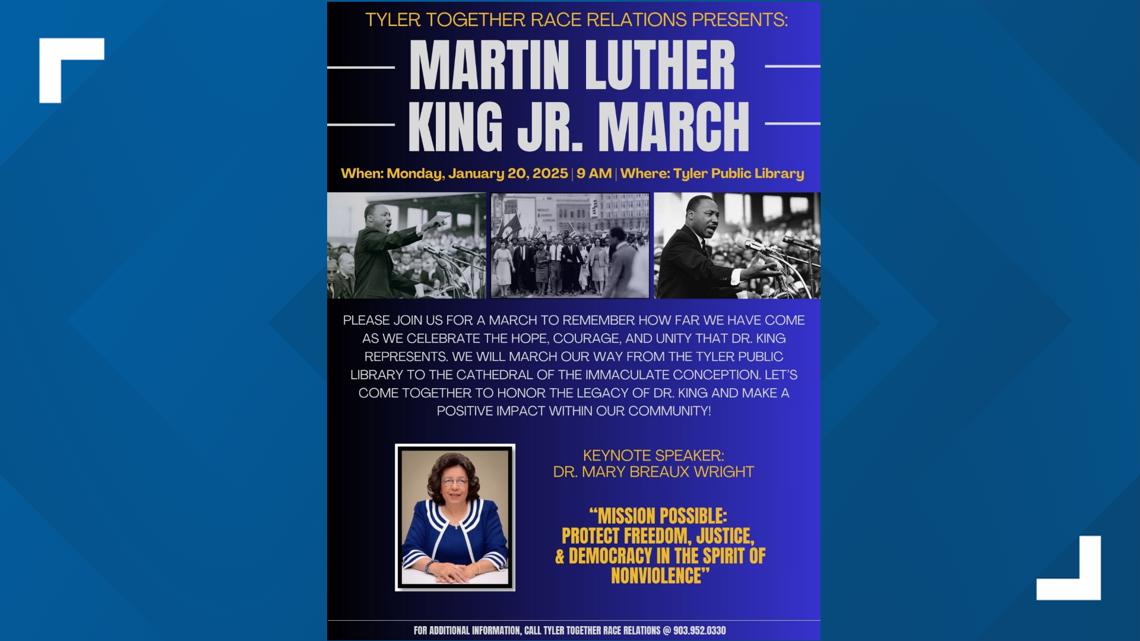 Tyler Together Race Relations releases theme for annual MLK march [Video]