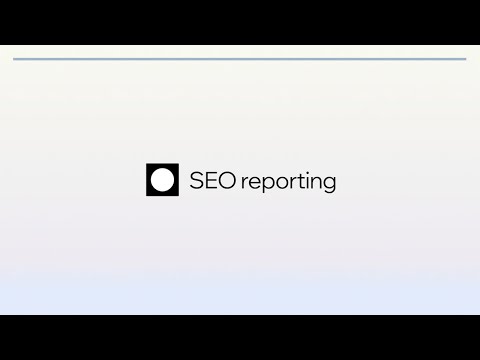 SEO reporting course with Judith Lewis [Video]