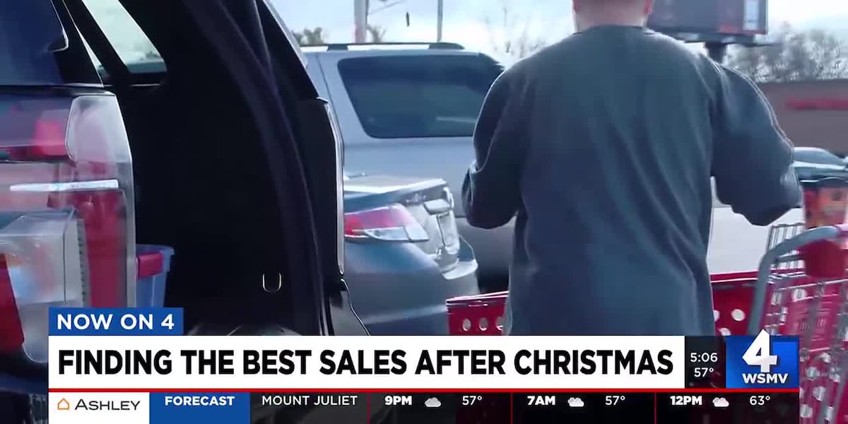 Finding the best sales after Christmas [Video]