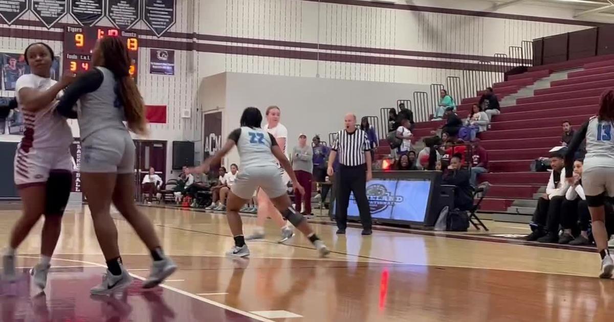 Consol girls basketball vs North Crowley [Video]