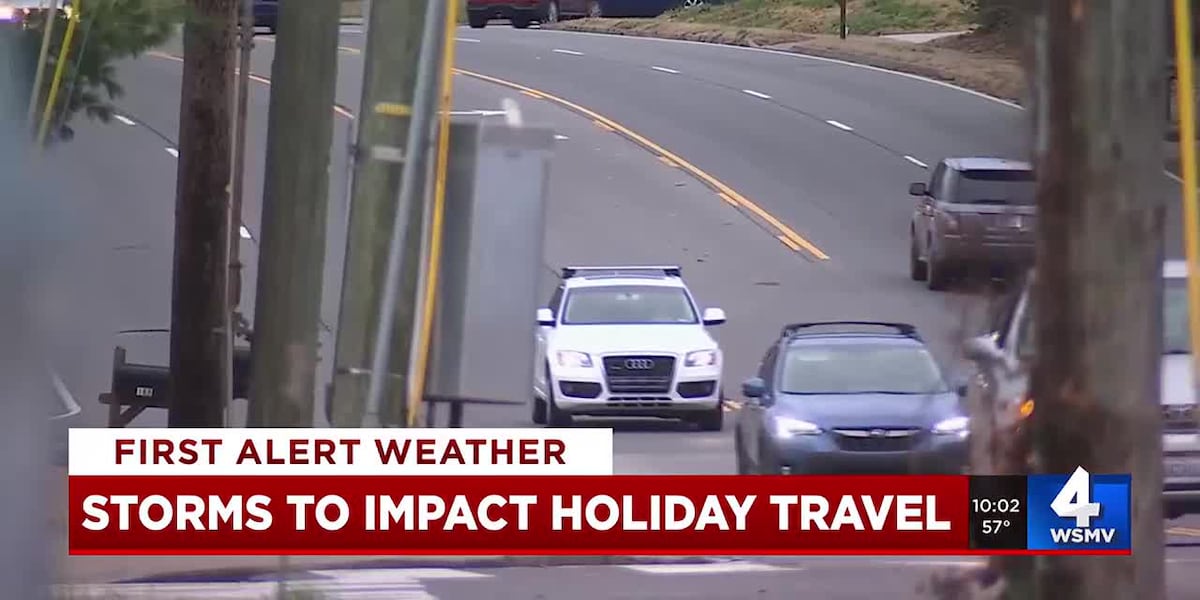 Storms to impact holiday travel [Video]