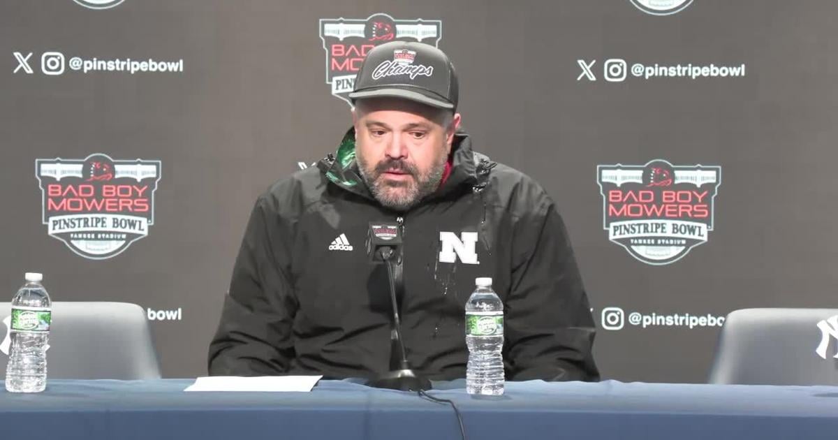 Nebraska coach Matt Rhule discusses win vs. Boston College  Dec. 28 [Video]