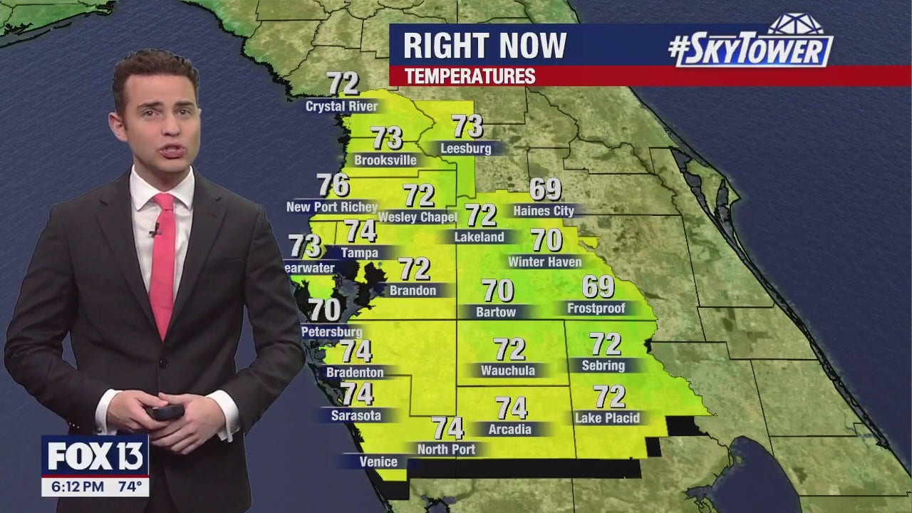 Tampa weather | Possible showers on Sunday [Video]