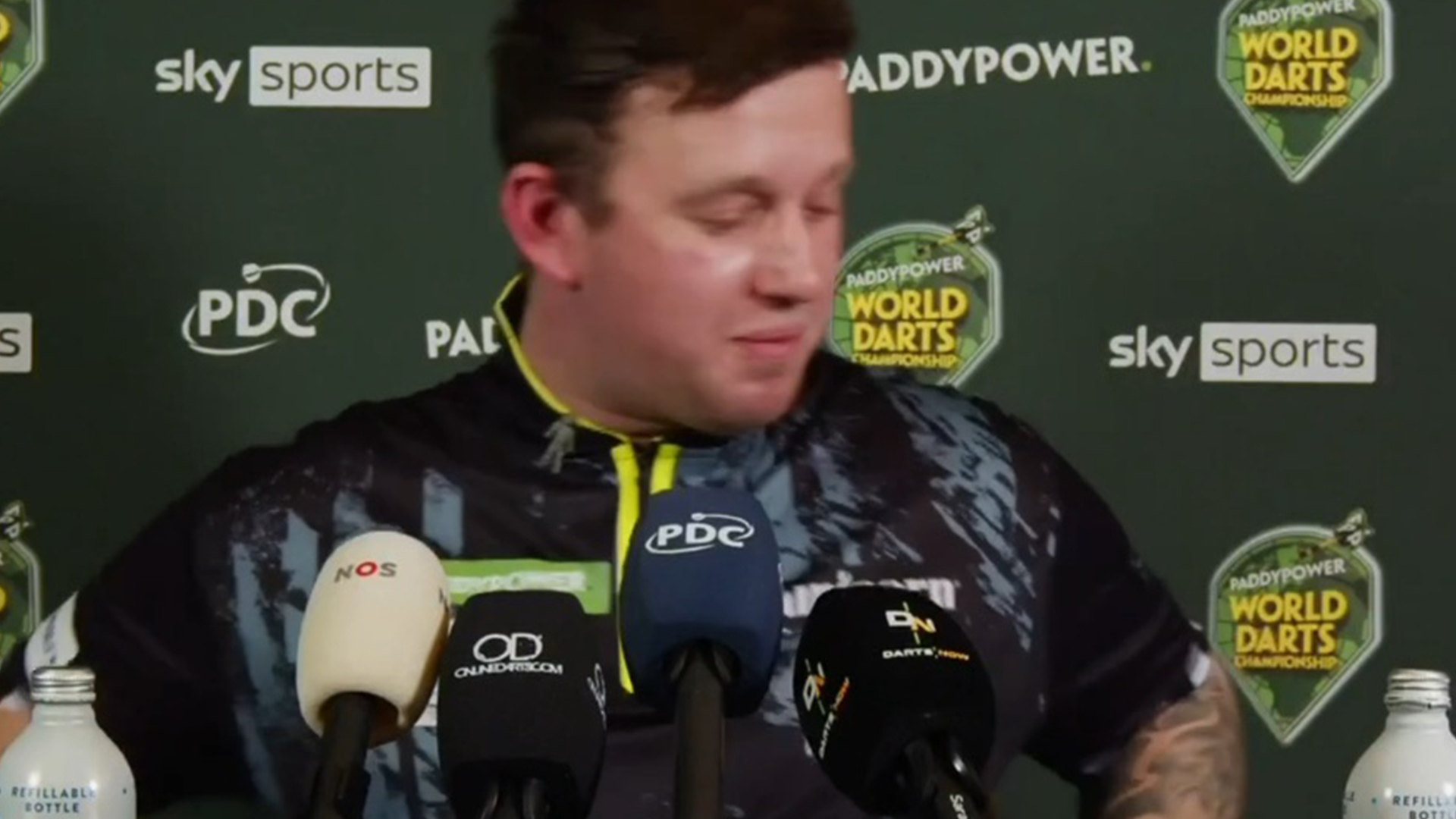 ‘I’m walking out’ – Callan Rydz jokingly threatens to storm out of press conference at World Darts Championship [Video]