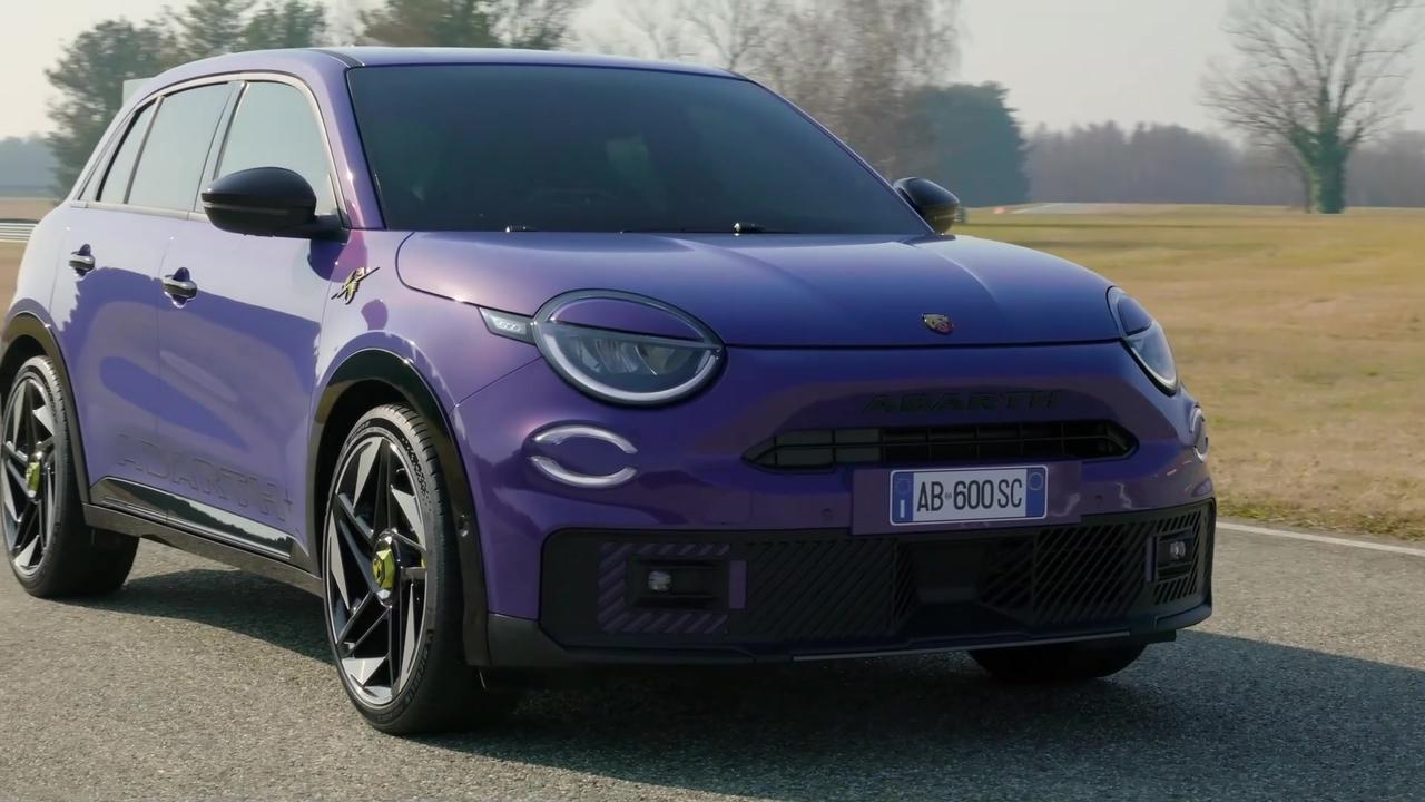 The new Abarth 600e Scorpionissima Exterior [Video]