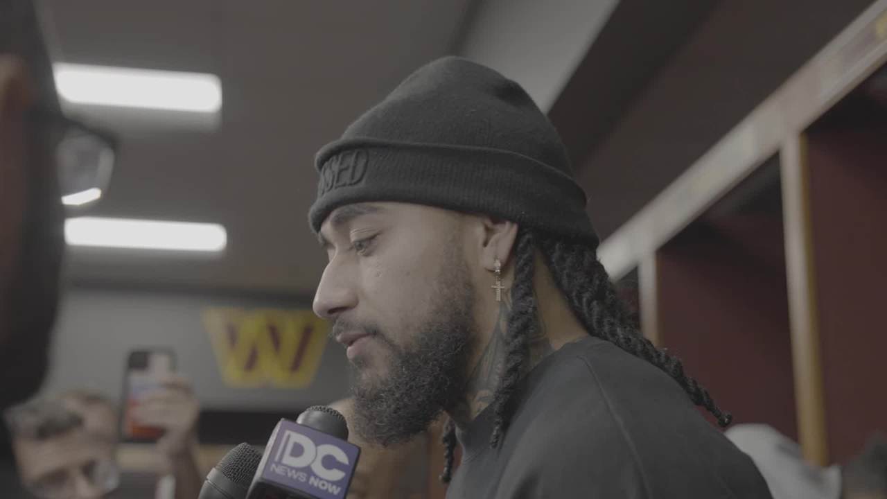 Inside the locker room | LB Frankie Luvu [Video]