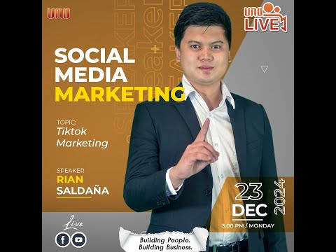 Social Media Marketing “Tiktok Marketing” Trainer: Mr. Rian Saldaña DECEMBER 23, 2024 [Video]