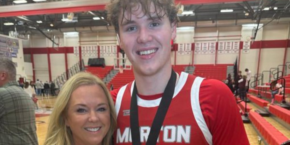 Mortons Wes Gudeman dedicates Pekin Tourney MVP performance to his top fan, his Mom [Video]