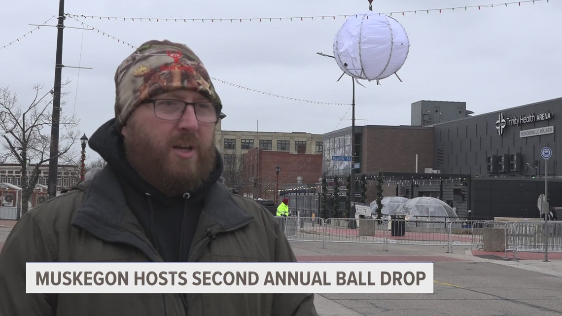 Muskegons annual ball drop returns for another year of celebration and community support [Video]