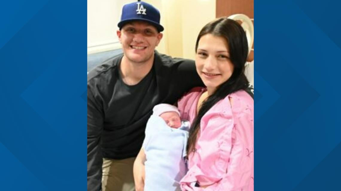 Central Texas family brings first baby born at CRDAMC of 2025 [Video]