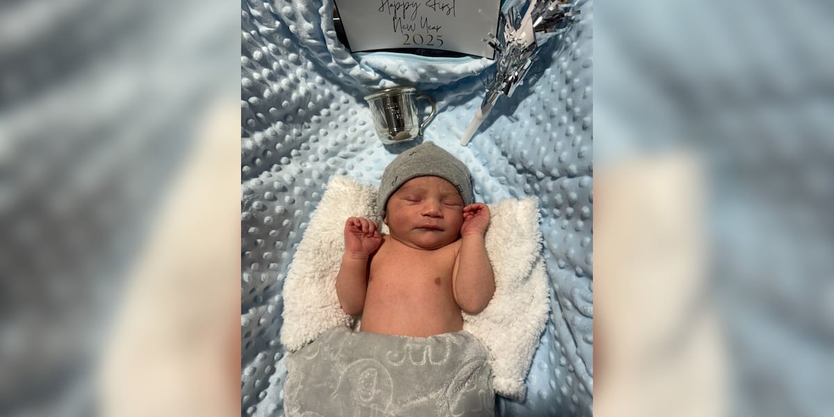 Its a boy’: Anderson hospital welcomes its first baby of 2025 [Video]