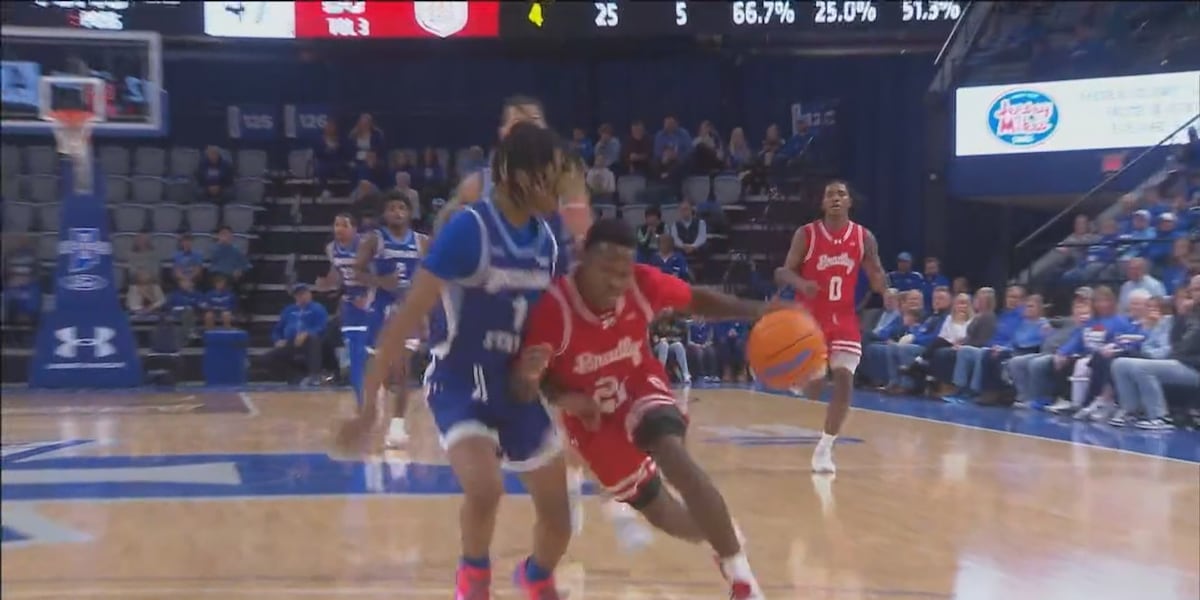 Bradley Braves work overtime to win at Indiana State, 90-89 [Video]