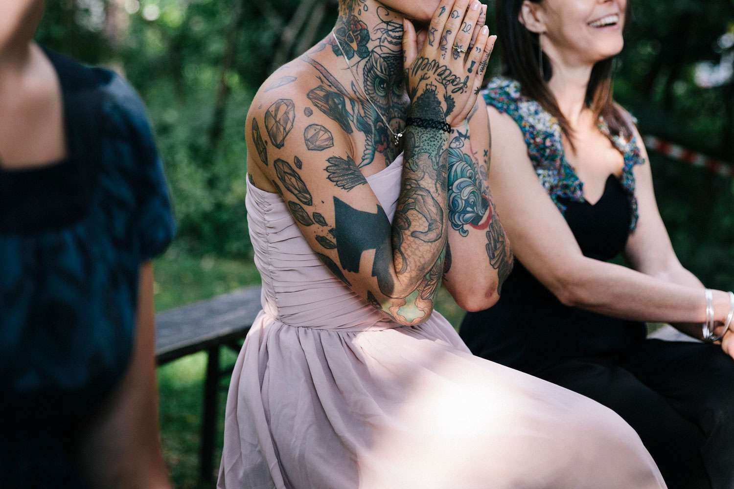 Bridesmaid Drops Out of Wedding Party After Refusing to Cover Up Tattoos [Video]