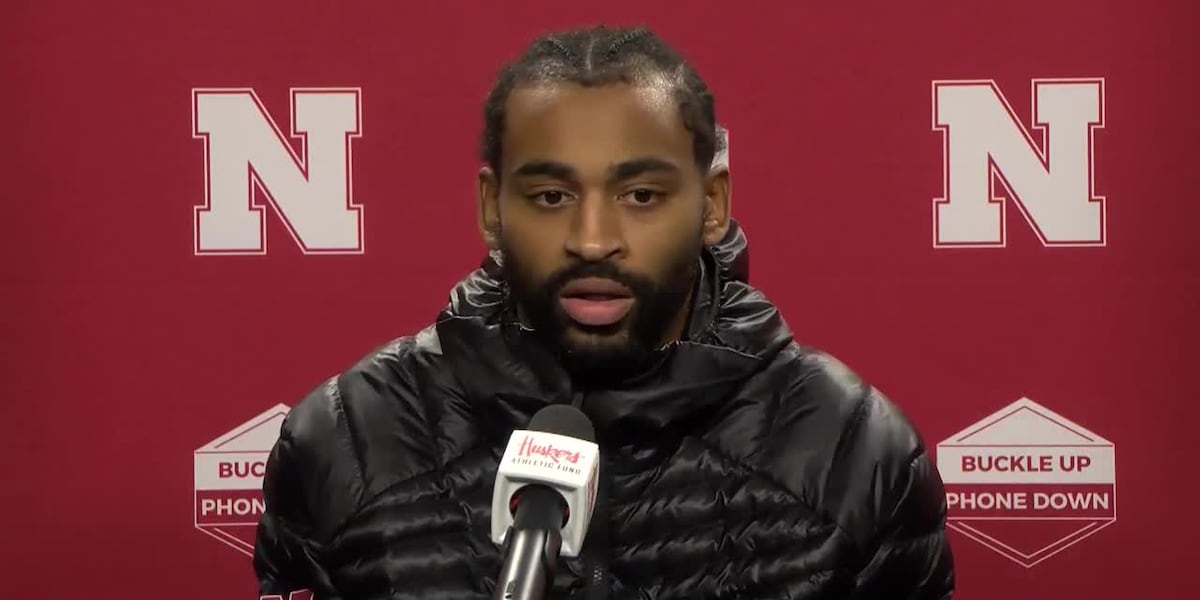 FULL VIDEO: Nebraska Guard Brice Williams Weekly Press Conference (1/2/25)