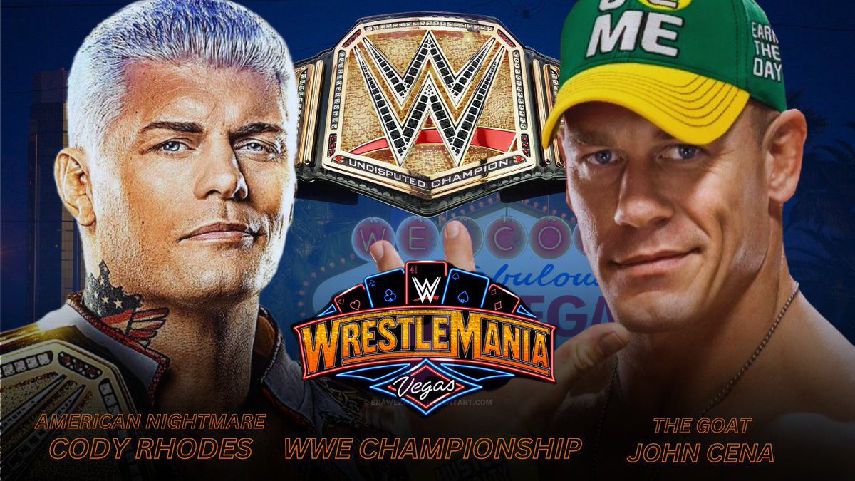 Cody Rhodes vs. John Cena Planned For WrestleMania 41 [Video]