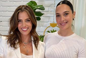 Gal Gadot and Noa Tishby Light Candles for the Seventh Night of Hanukkah (video)