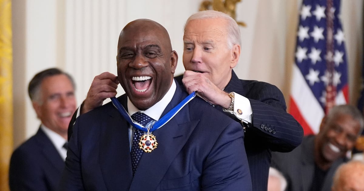 Magic Johnson, Lionel Messi receive Presidential Medal of Freedom from President Joe Biden  Boston 25 News [Video]