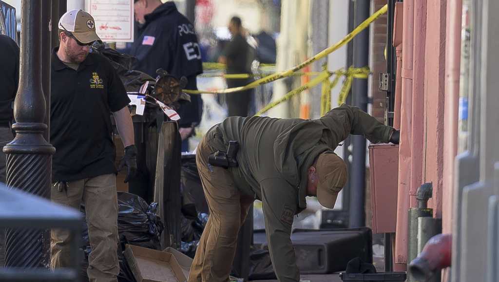 New Orleans attacker had suspected bomb materials at home, reserved truck weeks ago, officials say [Video]