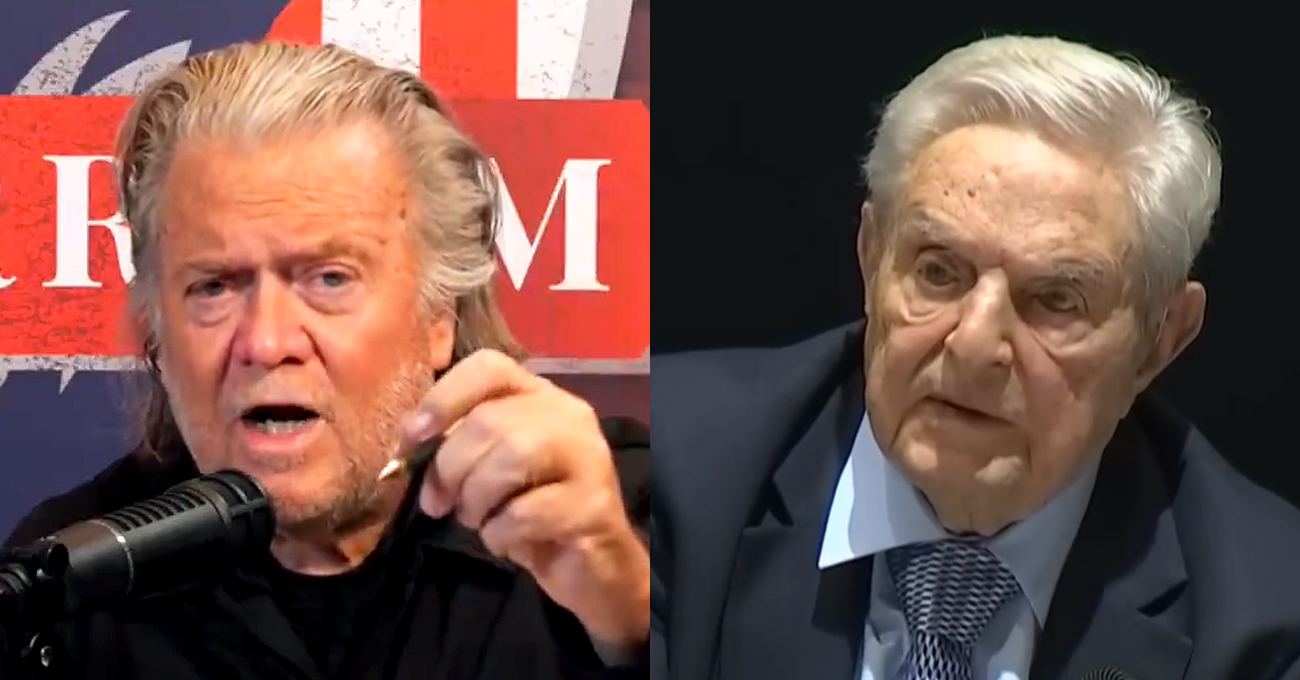 Steve Bannon Urges Trump To Rescind George Soros Medal [Video]