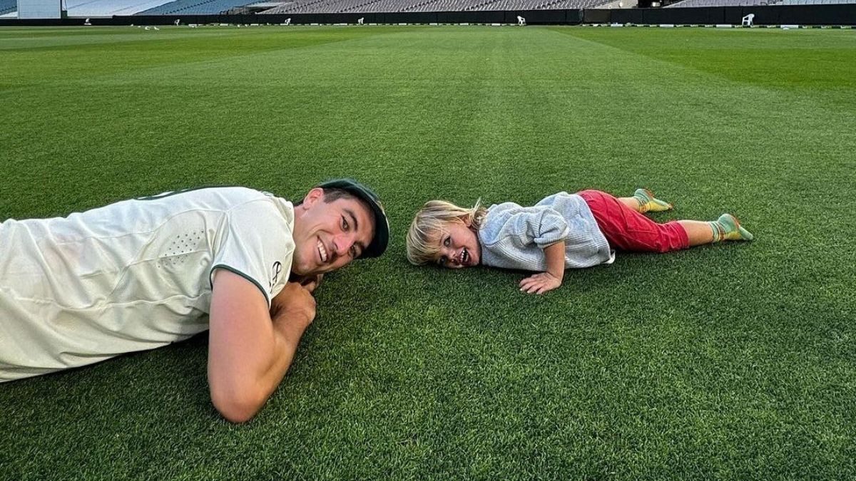 Pat Cummins’ Son Albie Steals Spotlight, Interrupts Father’s Press Conference In Sydney With Adorable ‘Dada’ [Video]