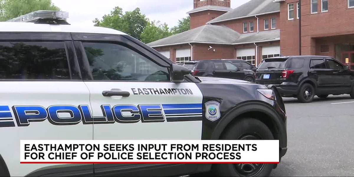 Easthampton officials seeking public input on next police chief [Video]