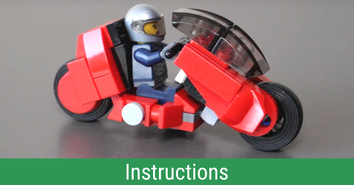 Shotaro Kaneda’s Bike from Akira [Instructions] – The Brothers Brick [Video]