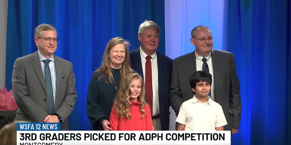 3rd graders picked for ADPH Share Your Smile competition [Video]