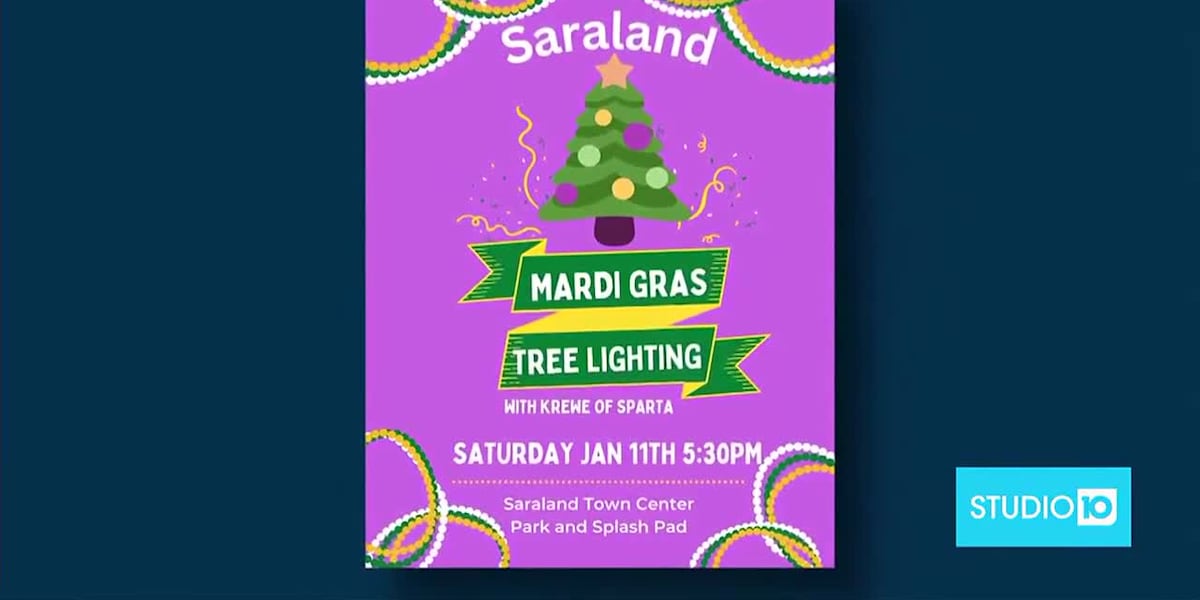 Krewe of Sparta Mardi Gras tree lighting & more [Video]