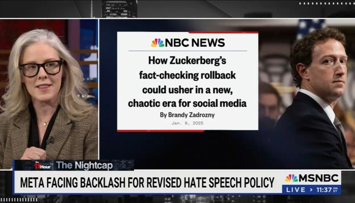 MSNBC Suggests New Meta Rules Might Lead To Genocide, Race Massacres [Video]