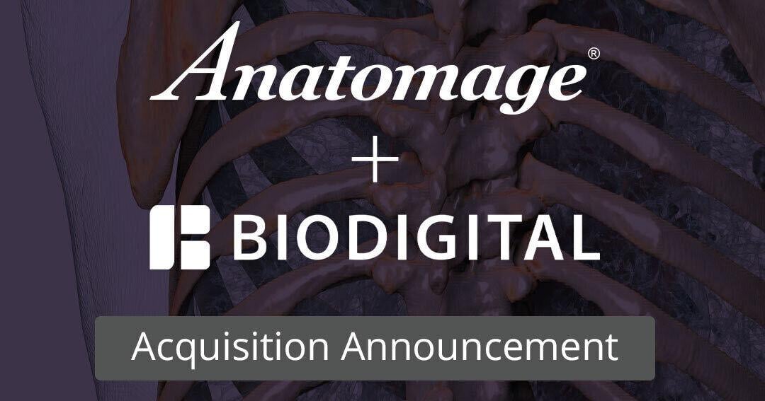 Anatomage Announces Acquisition of Cloud-based Software Company BioDigital | PR Newswire [Video]