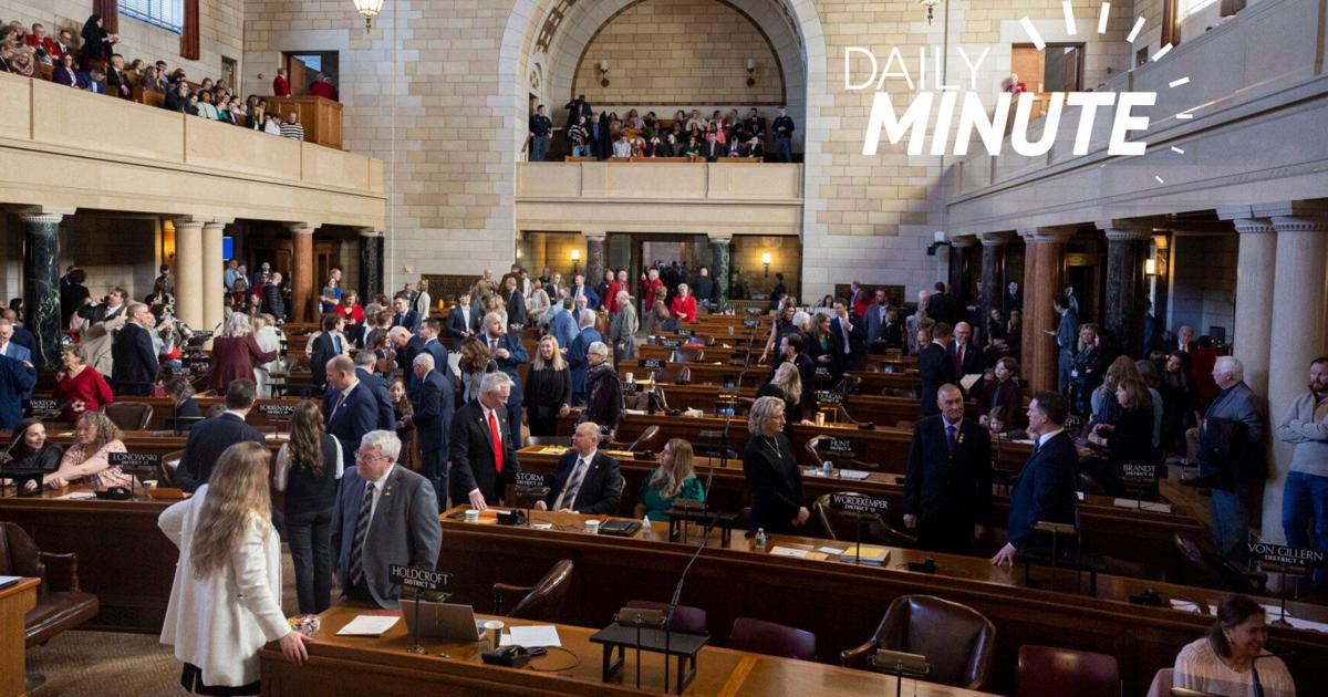 Pitching sales tax; bill introduction begins; offensive line growth [Video]