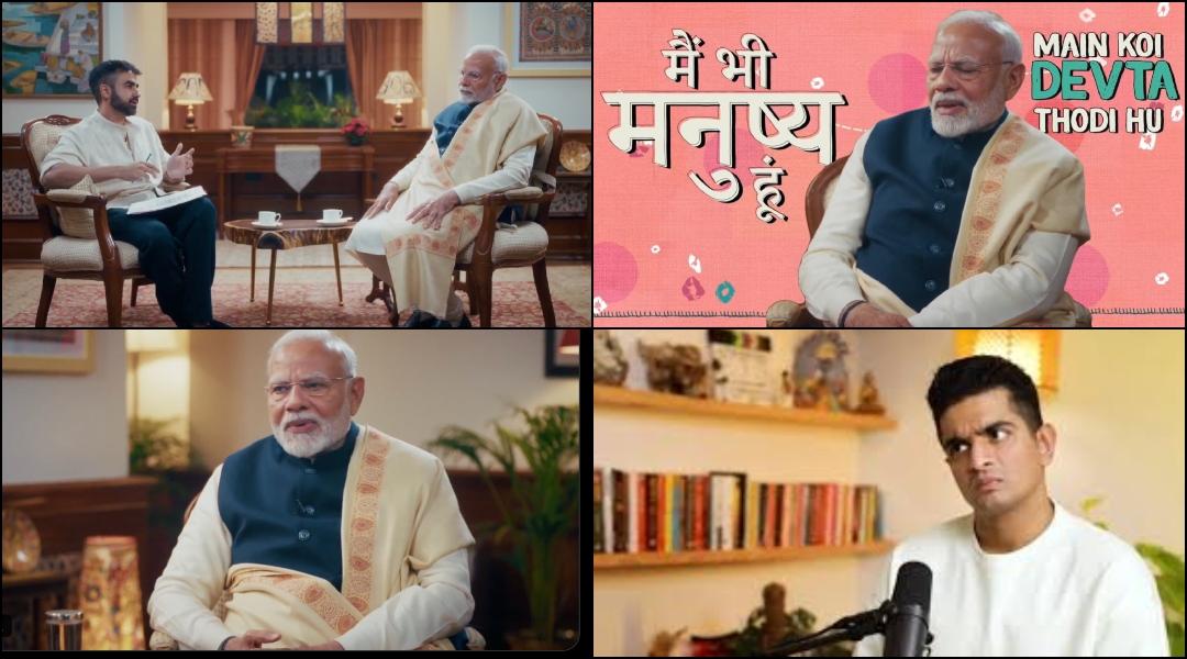 ‘Mistakes happen, I am human, not God’: PM Modi talks politics, power & paisa in first-ever podcast [Video]