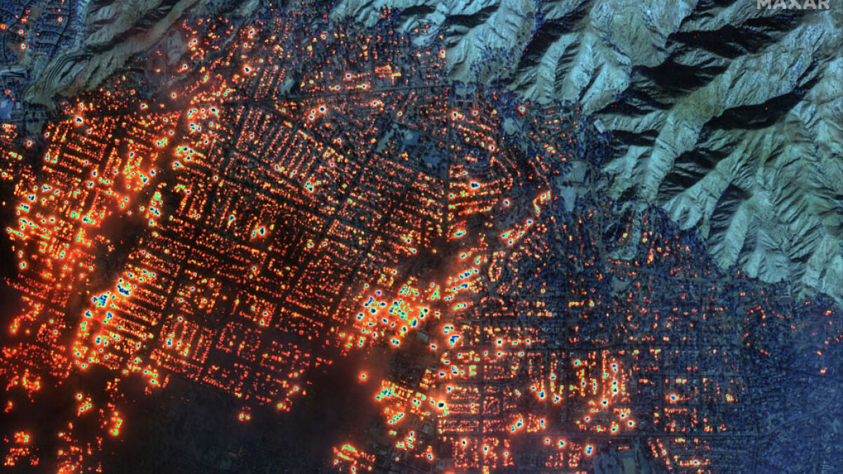 Los Angeles wildfires: Destruction shown in satellite images [Video]