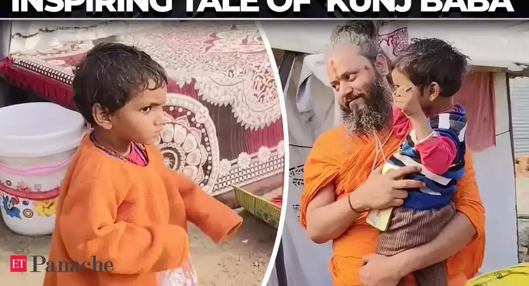 Toddler turned saint: The inspiring tale of Kunj Baba in Alakh Darbar - The Economic Times Video