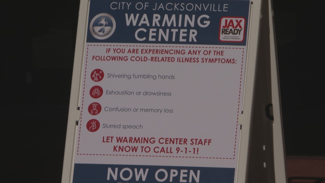 When do warming centers in Jacksonville open [Video]