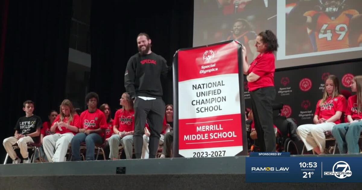 Denver middle school earns recognition for inclusion in sports [Video]