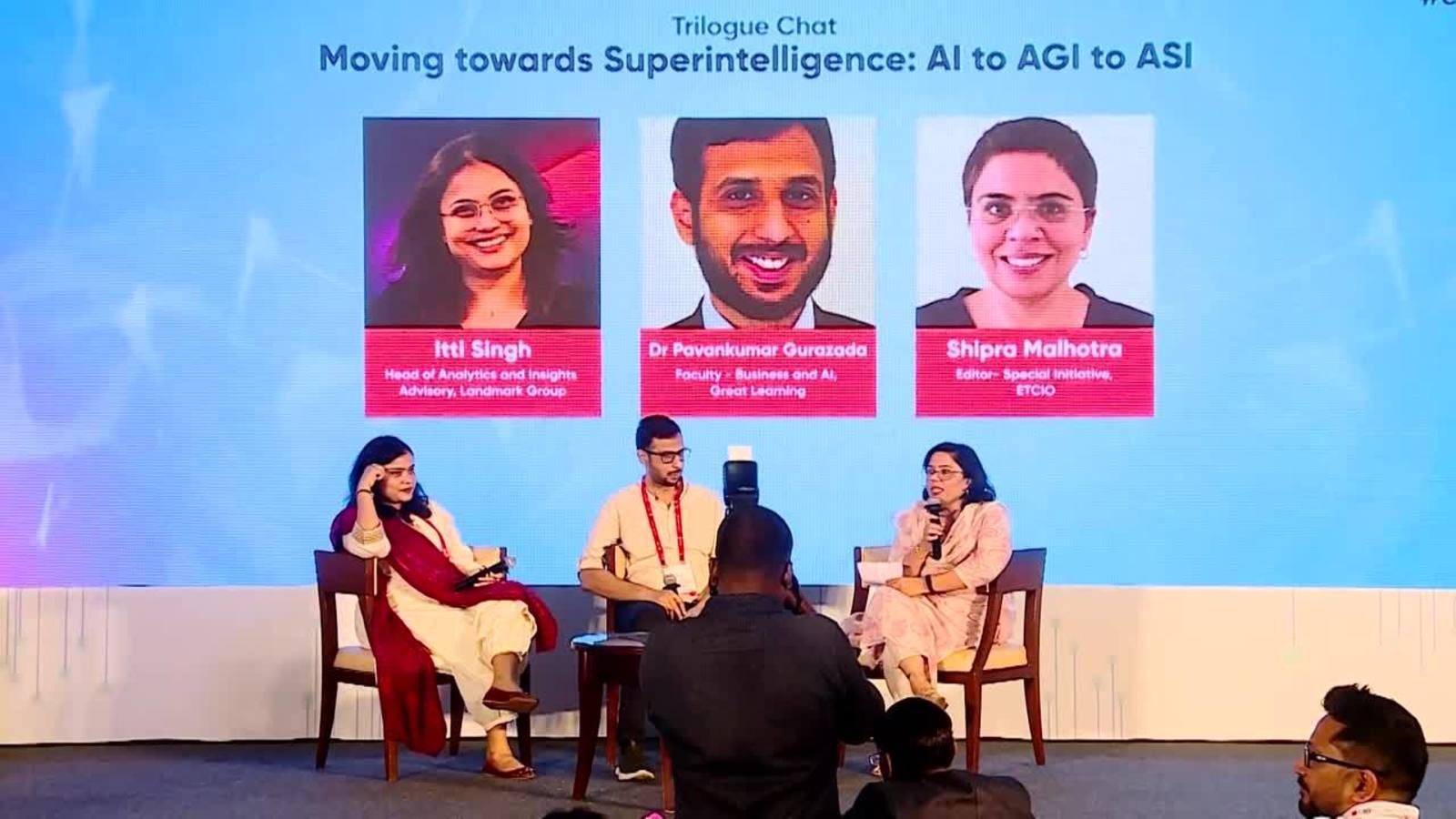 Trilogue Chat- Moving towards Superintelligence: AI to AGI to AS [Video]